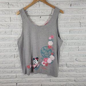 Disney Minnie's Garden Party XXL Tank Top 2019 Epcot Flower & Garden NOV26E